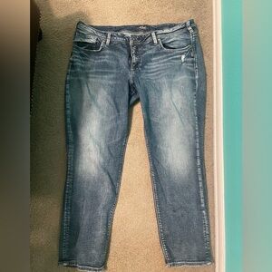 Silver Jeans Women's Straight Leg in Blue